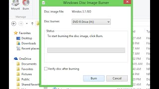 How to Mount and Burn ISO Images in Windows Tutorial [upl. by Aimac]