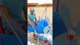 Building a DIY Seaplane with Plastic Barrels amp PVC Pipes 🌊🛩️ [upl. by Lytle]