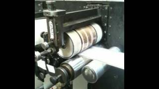 Webtron 650 flexo press [upl. by Nannerb]