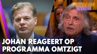 Johan reageert op verkiezingsprogramma Omtzigt ‘Weet je wat ik zo goed vind’  VANDAAG INSIDE [upl. by Nibor]