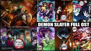 Demon Slayer Season 4 OST Full  Demon Slayer Infinity Castle Soundtrack Full [upl. by Drawets]