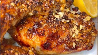 Poulet rôti au miel et noix  Recette rapide et délicieuse à partager ♥ [upl. by Amathiste]