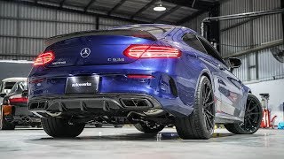 Mercedes C63s  Akrapovic Evolution [upl. by Ingvar]