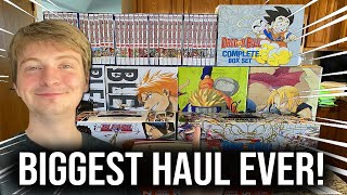 Absolutely INSANE Local Manga Haul Pickup  Manga Vlog [upl. by Bertie]