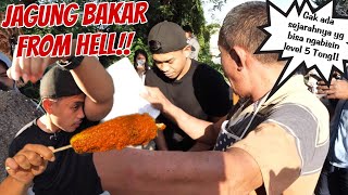 DIOMELIN GARA2 MESEN JAGUNG LEVEL PALING PEDAS SEDUNIA [upl. by Atinnor619]