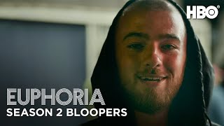 the official blooper reel  euphoria season two  hbo [upl. by Dnar]