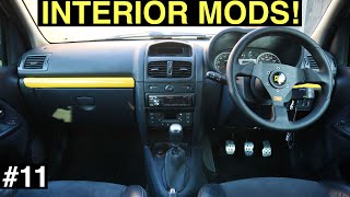 UPDATING THE CLIO 182 INTERIOR GOODBYE STICKY PLASTIC [upl. by Brezin]