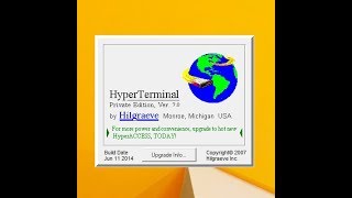 How to download and install hyperterminal in Windows 710 [upl. by Anavoj]