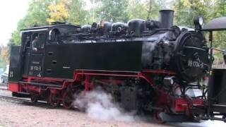 Dampflok Herbstdampf der Weißeritztalbahn  Steam Train  Teil 12 [upl. by Eibo]