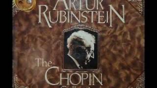 Arthur Rubinstein  Chopin Waltz Op 70 No 3 in D Flat [upl. by Swor]