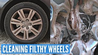 Deep Cleaning Dirty Wheels  Easy Process and Products for Great Results [upl. by Nevar]