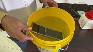 Formation of cellulose acetate membrane for electrophoresis [upl. by Eninaj]