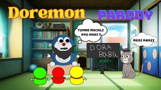 Dora Baba amp Mini Doras Hilarious Adventure 😂 Indian Doraemon Parody [upl. by Aliekahs]