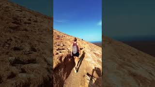 Trekking a Lanzarote nelle Canarie alla Caldera Blanca [upl. by Dolores]