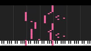 LOVELY BASTARDS Piano Tutorial Synthesia  ZWE1HVNDXR and yatashigang [upl. by Xavler]