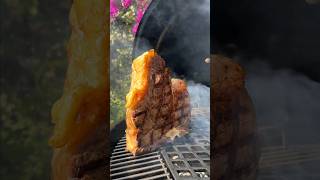 Una meravigliosa TBONE al BBQ 🔥 chefmaxmariola [upl. by Odragde]