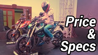 Zontes Bikes officially launched in Bangladesh Zontes Bikes Price and specification [upl. by Eisteb]