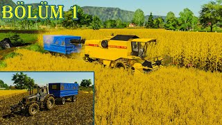 YENİ BİR BAŞLANGIÇ FARMİNG SİMULATOR 19 FACECAM ROLEPLAY BÖLÜM 1 [upl. by Izaak]