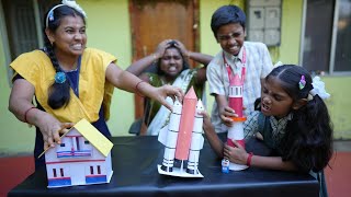 School Project Day அன்று இப்படியா நடந்துப்பாங்க  MrsAbi 20 Comedy [upl. by Boote]