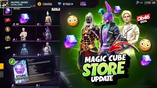 100 CONFIRM 10 NEW MAGIC CUBE BUNDLE  FREE FIRE MAGIC CUBE STORE UPDATE [upl. by Denman]