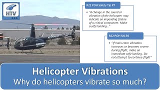 Why Do Helicopters Vibrate So Much Helicopter Vibrations Explained [upl. by Idurt]