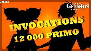 12 000 PRIMO GEMMES POUR ZHONGLI  INVOCATIONS LUCK OU SHAFT   GENSHIN IMPACT [upl. by Suixela]