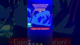 Eigion key location PLUS URZURK GIVEAWAY AT 100 SUBS ❤️✨fypシ゚viral creaturesofsonariaroblox [upl. by Steddman766]