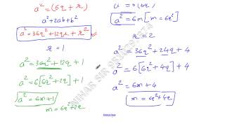 show that square of any positive integer cannot be of the form 6m2 or 6m5 for any integer m [upl. by Ludlow]