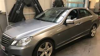 Mercedes Benz Auch Remplacement radiateur huile moteur OM 642 [upl. by Aisena265]