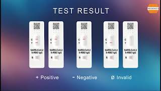 MEDINICS BERIGHT SARSCoV2 SRBD IgG Antibody Rapid Test Fingerstick Whole Blood For Selftesting [upl. by Monteria]