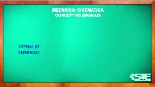 Conceptos Básicos De Cinemática [upl. by Gael970]