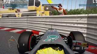 F1 2013 balesetek magyar kommentár gameplay BiG Csapat [upl. by Girardi]