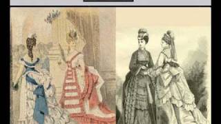 Womens fashions year by year 1795 to 1948 [upl. by Garibold]