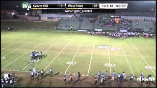 Football Center Hill vs West Point [upl. by Kernan738]