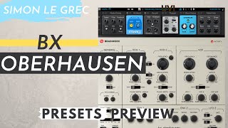 Brainworx Bx Oberhausen  Presets Preview [upl. by Anneehs]