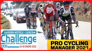 PREVISION TROFEO SERRA DE TRAMUNTANA  CHALLENGE MALLORCA  PRO CYCLING MANAGER 2021 [upl. by Laup]