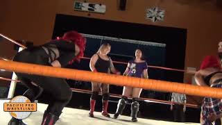 Women Wrestling  Kellyanne vs Harley Wonderland vs RieBell vs Catherine Mynx  Fatal Four Way  WWN [upl. by Fayina]