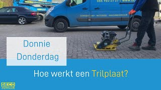 Hoe werkt een Trilplaat  Uitleg over Trilplaat  GECO Verhuur [upl. by Alberto618]