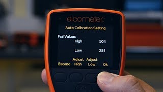 Using the Auto Calibration feature of the Elcometer 456 Coating Thickness Gauge [upl. by Dorcea509]