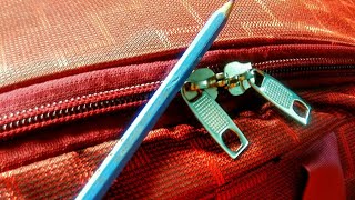 How to fix a Stuck Zipper  I can help you 🔥 [upl. by Ennairod]