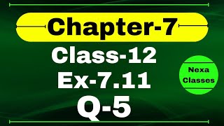 Class 12 Ex 711 Q5 Math  Chapter7 Class12 Math  Integration  Ex 711 Q5 Class 12 Math [upl. by Vinaya383]