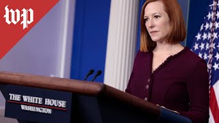 WATCH White House press secretary Jen Psaki holds news conference [upl. by Julienne]