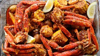 Juicy Seafood Boil In A Bag Recipe [upl. by Darrej369]