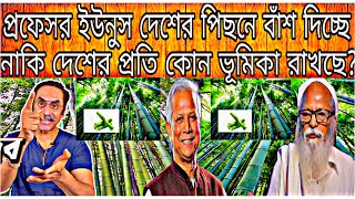 প্রফেসর ইউনুস দেশের পিছনে বাঁশ দিচ্ছে নাকি দেশের প্রতি কোন ভূমিকা রাখছে। Pinaki Bhattacharya [upl. by Bonnibelle]