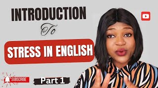 Introduction to Stress in English  Part 1 [upl. by Ellehcir816]