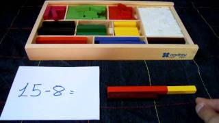 Resta con regletas de Cuisenaire [upl. by Novello]