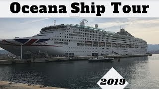 PampO Oceana ship tour May 2019 [upl. by Weisbart]