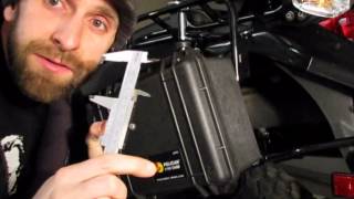 Kawasaki KLR650  Tool Box Installation and Luggage Rack System Review [upl. by Countess424]