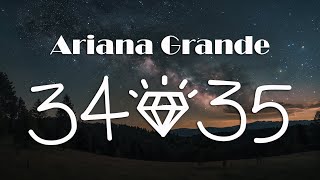 Ariana Grande  3435 Lyrics [upl. by Aseena78]