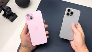 iPhone 15 Pro Max vs iPhone 15 Plus  Conoce las diferencias [upl. by Eiramaneet]